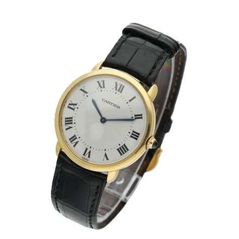 Reference 0900 1 Ronde Louis A yellow gold wristwatch, Circa 